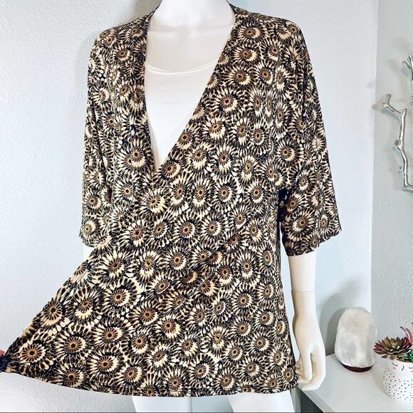 LuLaRoe Boho Patterned Open Front Cardigan Relaxed - Picture 3 of 11